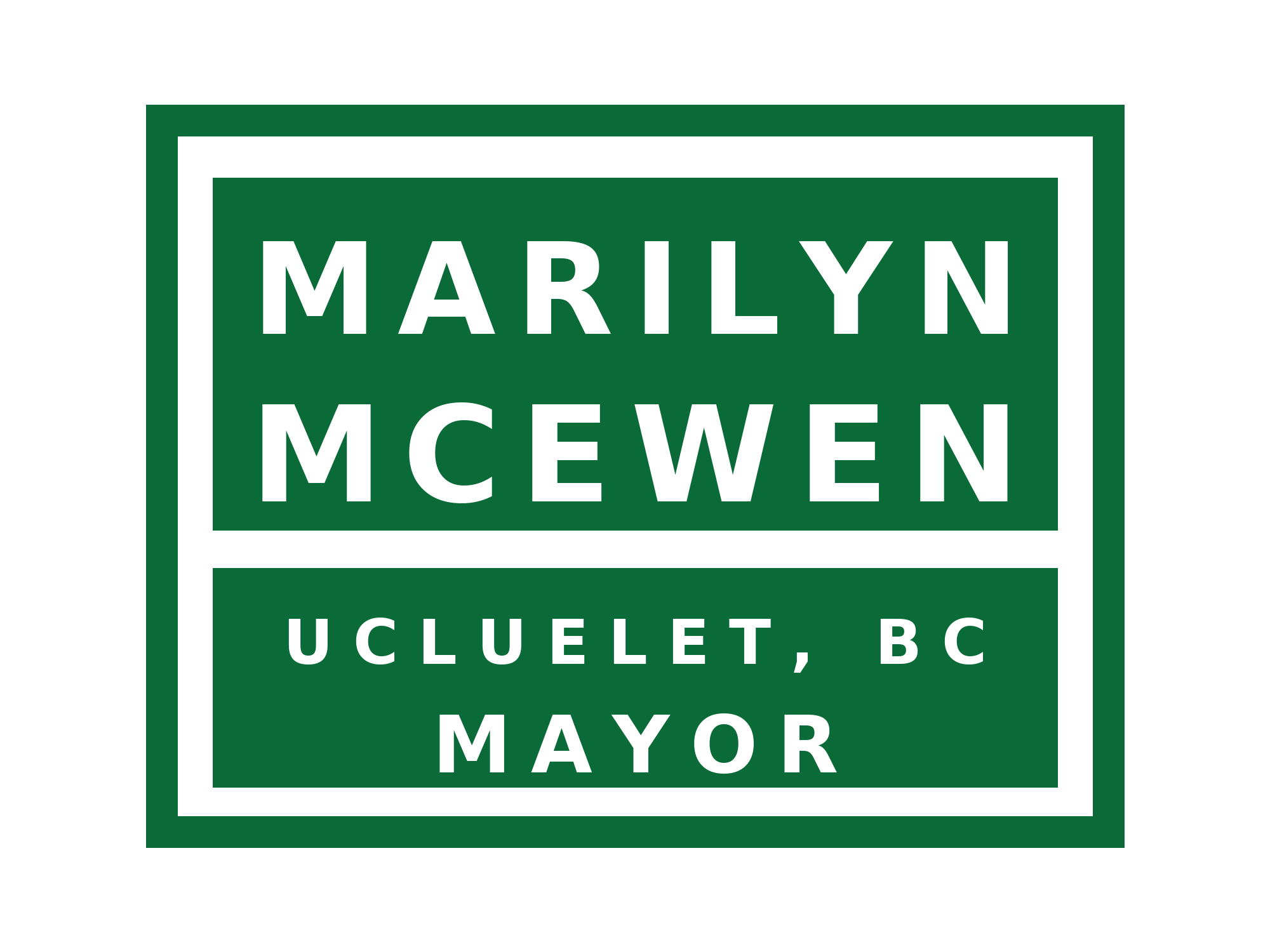 Marilyn McEwen — Ucluelet, BC Mayor